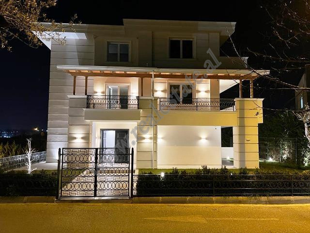 Luxury 4-storey villa for rent in Mjull-Bathore, in the South of the city of Tirana.
It has a total